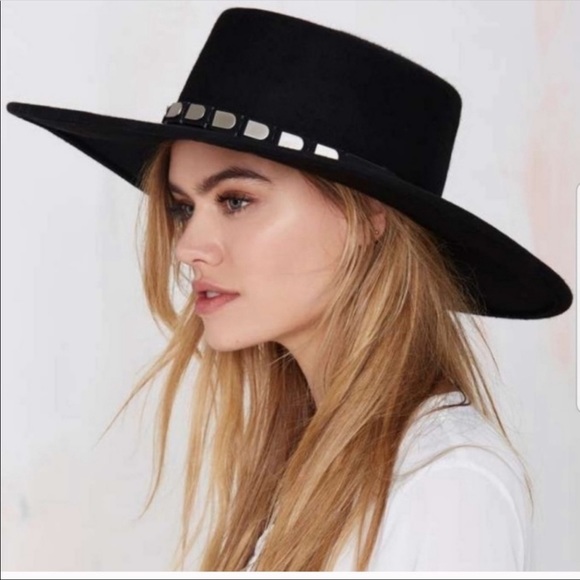 Nasty Gal Accessories - Nasty gal Janelle wide brim boater hat